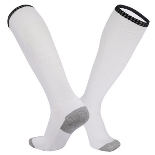 SNF 종아리 포인트 두꺼운 축구양말 2족 (01 화이트블랙)