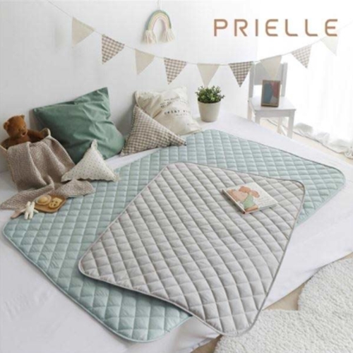 데코원 쁘리엘르 파스텔 순면 유아 방수요 (100x150cm)_이미지