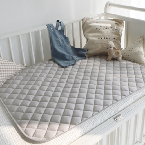 데코원 쁘리엘르 파스텔 순면 유아 방수요 (100x150cm)_이미지