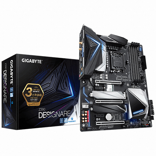 GIGABYTE Z390 DESIGNARE 제이씨현