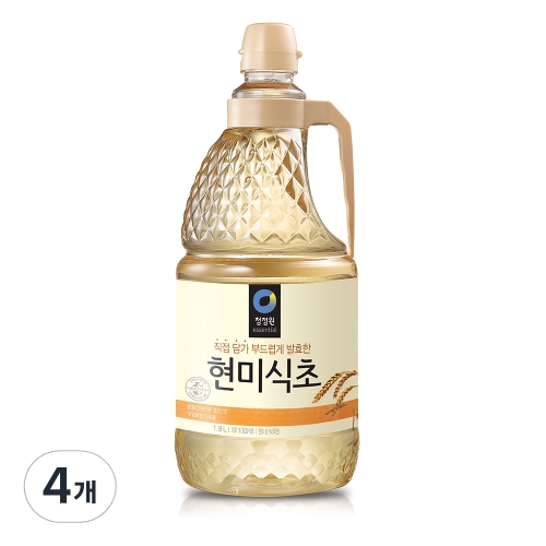 청정원 현미식초 1.8L (4개)_이미지