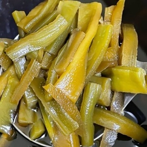 해품상회 아삭한 궁채장아찌 400g 줄기상추 궁채나물
