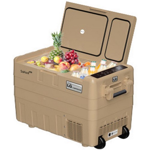 쏘쿨 듀얼 플러스 배터리 이동식 냉장고 50L SKP50D+