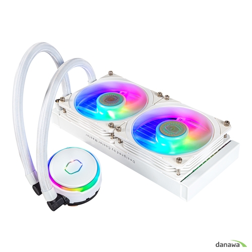 쿨러마스터 MasterLiquid PL240 FLUX (화이트)_이미지