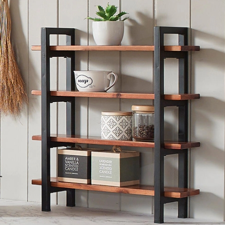 핀란디아 바이유 원목 4단 미니선반_이미지