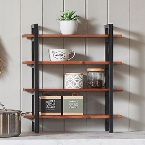 핀란디아 바이유 원목 4단 미니선반_이미지