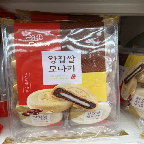 청우식품 왕찹쌀 모나카 240g