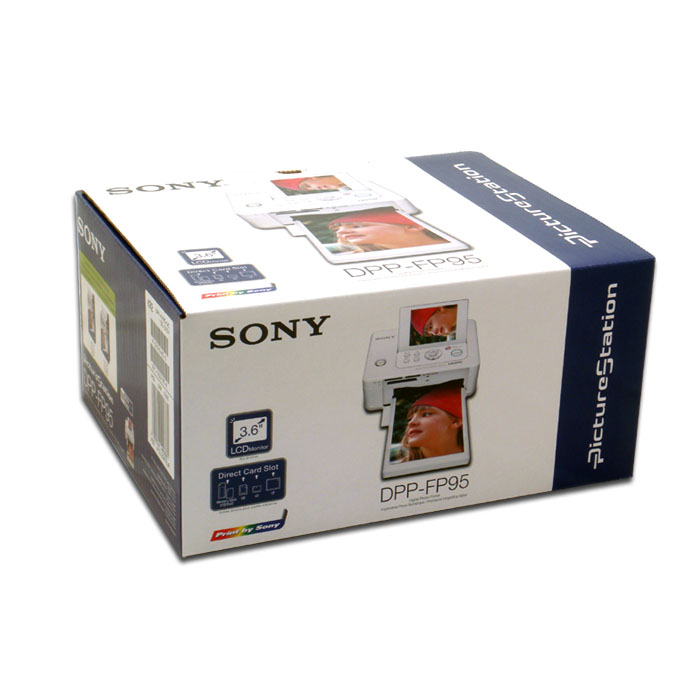 SONY 포토프린터 DPP-FP95 화이트 (용지 패키지)_이미지