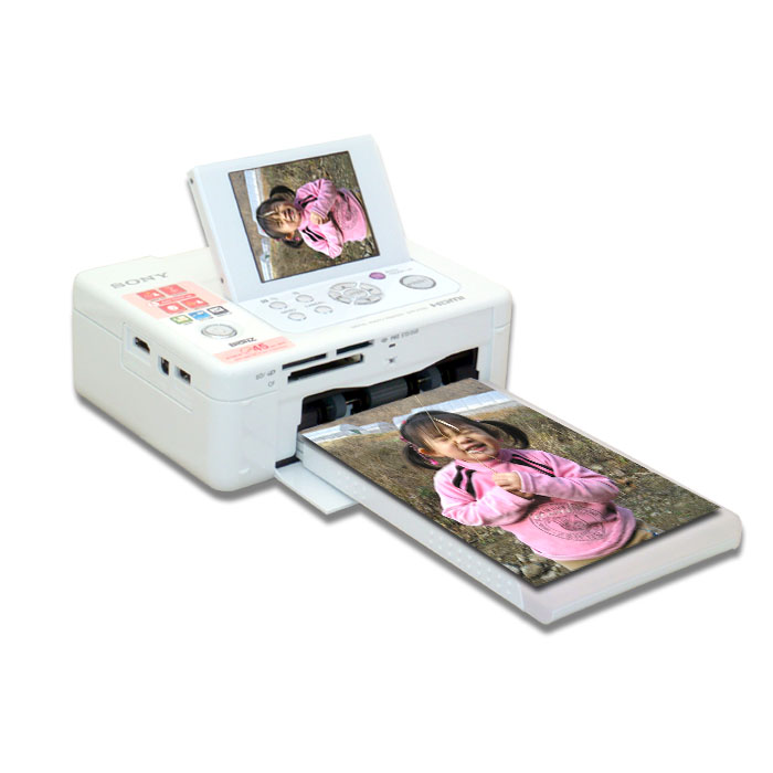 SONY 포토프린터 DPP-FP95 화이트 (용지 패키지)_이미지