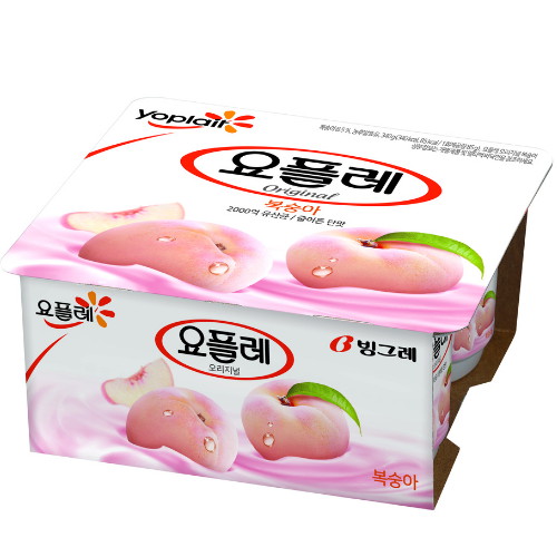 요플레 복숭아 85g