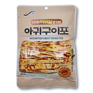 진주식품 아귀구이포 45g 아귀채 구운 아구포 아귀포채_이미지