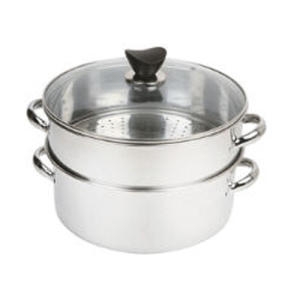 명품 스텐2단찜기 떡케익찜기