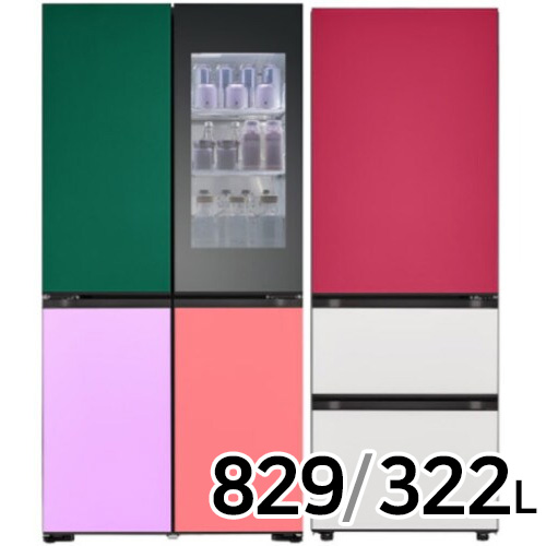 LG전자 오브제컬렉션 무드업 노크온 M874GNN3A1 + Z331GNN153