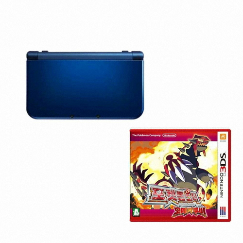 Nintendo 닌텐도 뉴 3DS XL + 포켓몬스터 알파 사파이어/오메가 루비 선택 패키지