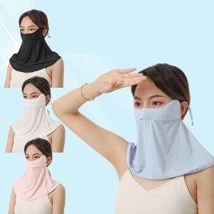 찍찍이형 UV 햇빛 차단 쿨링 얼굴 마스크 넥워머 두건이미지입니다. 누르면 해당 게시물로 새창이동합니다.