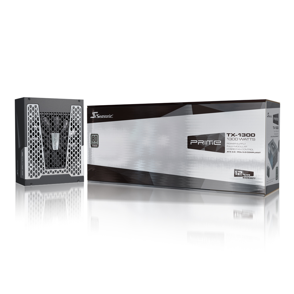 <b>시소닉</b> PRIME TITANIUM TX-1300 풀모듈러 ATX3.0