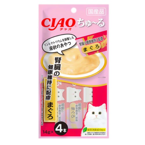 캣 챠오츄르 신장건강케어 참치 SC-157 56g (14g x 4p)