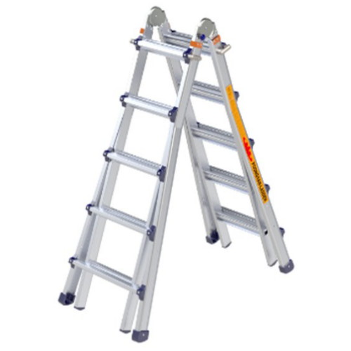 풍산기업 접이식 안전 LS사다리 (5단)_이미지
