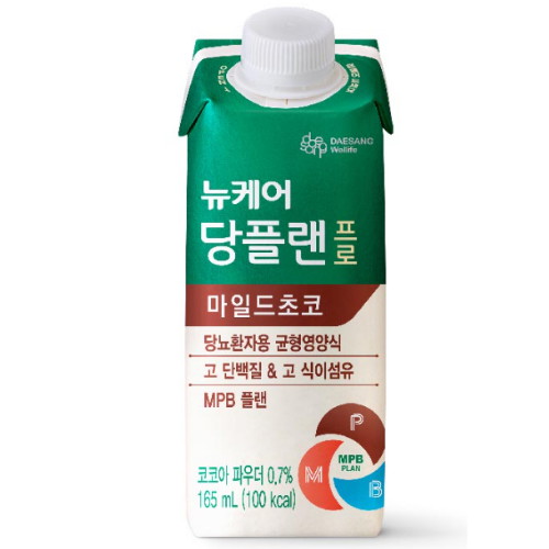 대상웰라이프 뉴케어 당플랜 프로 마일드초코 165ml (24개)_이미지
