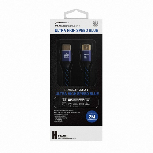 타무즈 Ultra High Speed HDMI v2.1 케이블 (2m)_이미지
