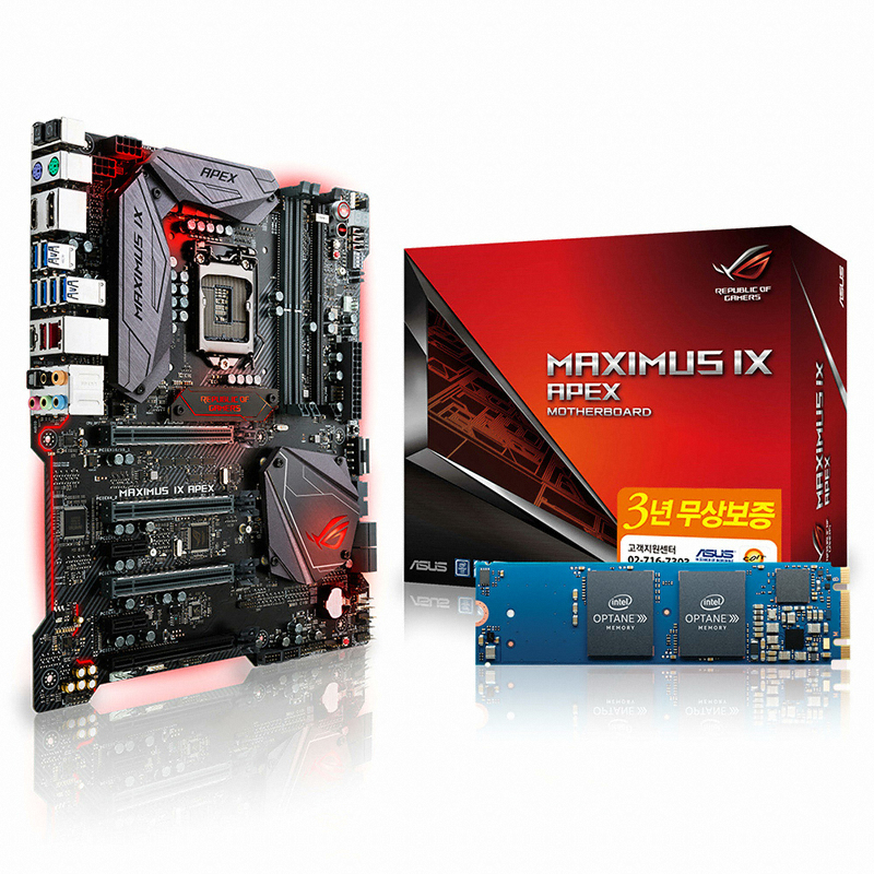 MAXIMUS IX APEX + 옵테인 메모리 16GB 코잇