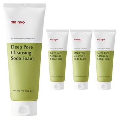 마녀공장 딥 포어 클렌징 소다 폼 150ml (4개)_이미지