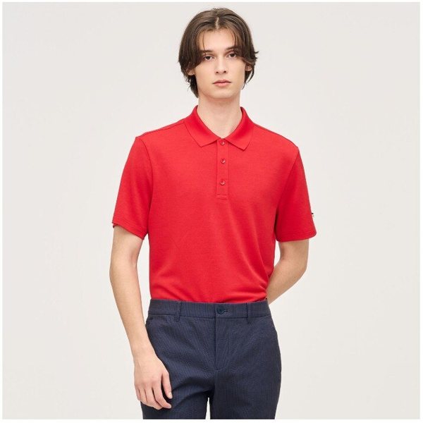 베이직라인 남성 BASIC 반소매 폴로 티셔츠 L12E2TO004_RE_CC