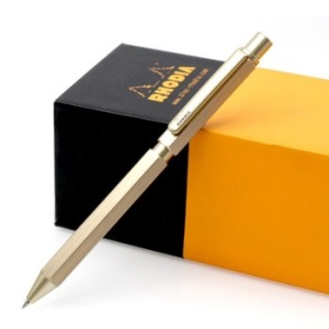 로디아 스크립트 멀티펜 3in1 골드_이미지