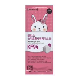 파인텍 웰킵스 스마트 황사방역 마스크 KF94 소형 (100매)_이미지