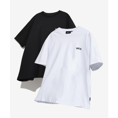 16수 코마사 2PACK SMALL ARCH T-SHIRT WHITE BLACK 105895 S