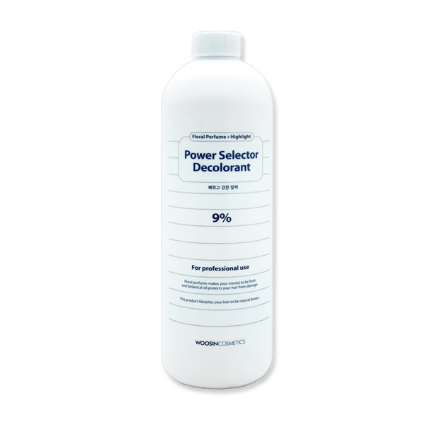 우신화장품 파워 셀렉터 산화제 9% 1000ml