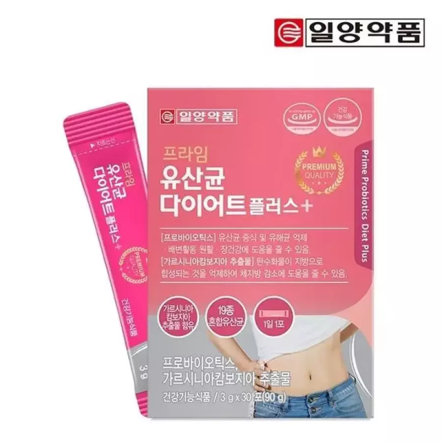 일양약품 프라임 유산균 다이어트 플러스 3g 30포