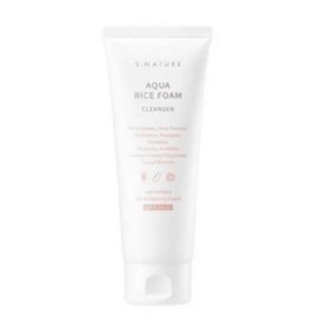 바이오코스메틱 에스네이처 아쿠아 라이스 약산성 클렌징폼 160ml (10개)_이미지