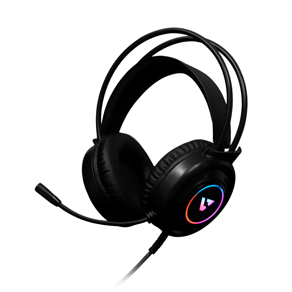 VH100 RGB 가상 7.1 초경량 게이밍 헤드셋