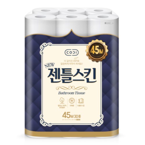 뉴 젠틀스킨 45m (30롤)