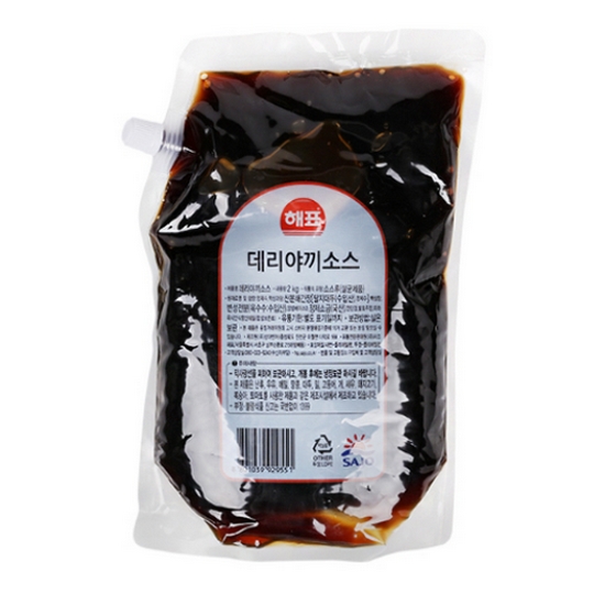 해표 데리야끼 소스 2kg이미지입니다. 누르면 해당 게시물로 새창이동합니다.