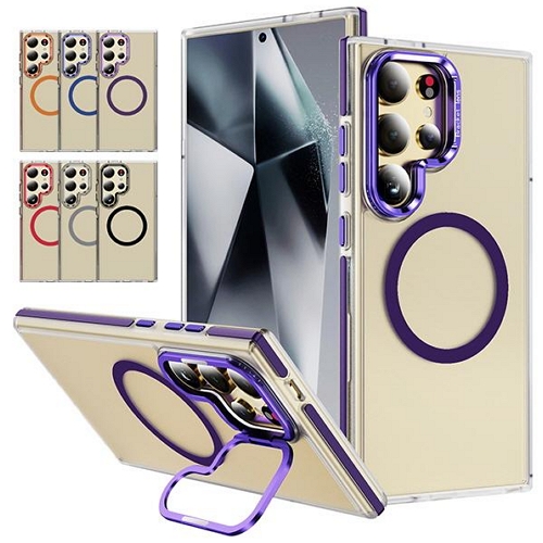 갤럭시S23 울트라 히든 거치대 반투명 맥세이프 케이스