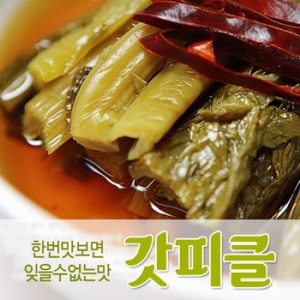 천사돌산갓김치 천사갓김치 갓피클 4kg [1개]