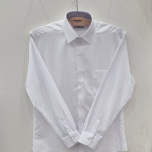 셔츠 모달 필라필 솔리드 배색 일반핏 긴소매RZRSLP904WH 42176_RZRSGP904WH
