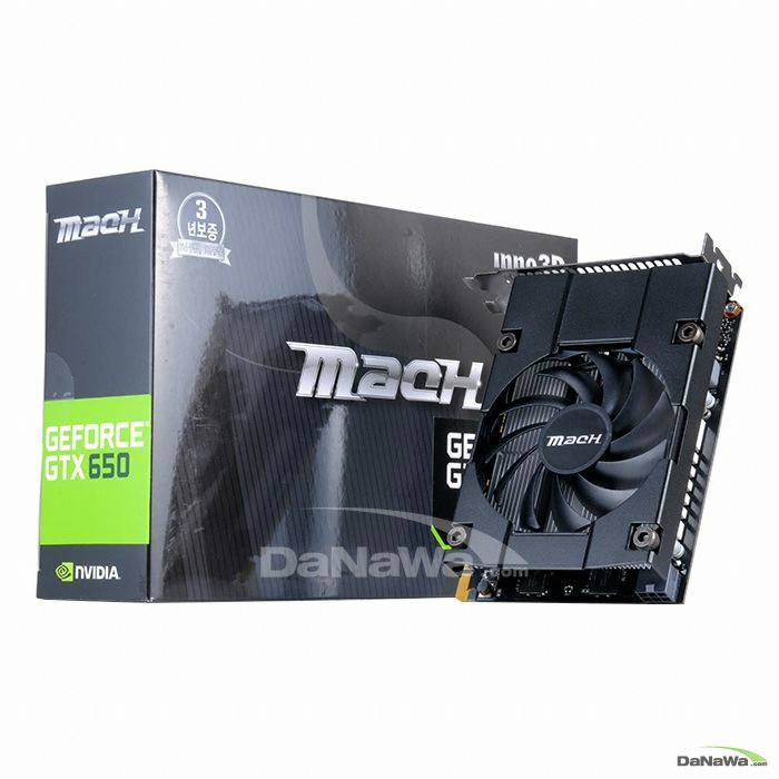 INNO3D Mach 지포스 GTX650 마하 D5 1GB_이미지