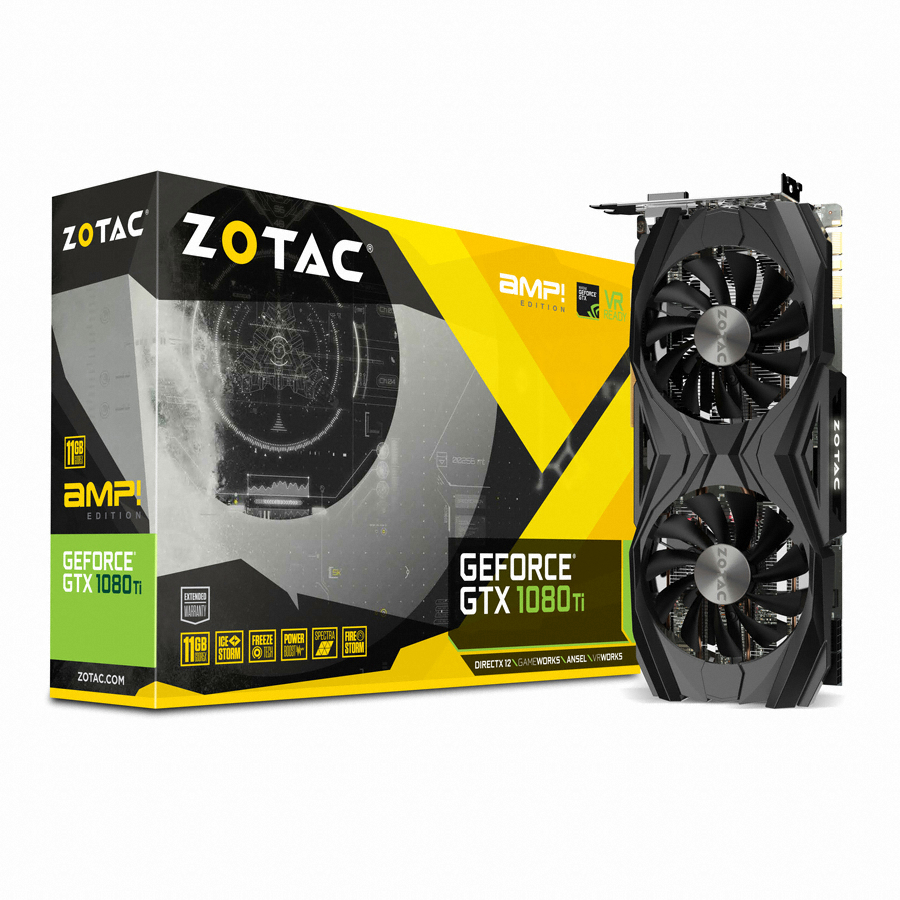 ZOTAC 지포스 GTX1080 Ti AMP! Edition D5X 11GB (해외구매)_이미지