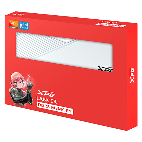 ADATA DDR5-6000 CL30 LANCER 화이트 패키지 서린 (64GB(32Gx2))_이미지