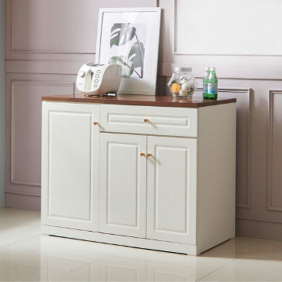 장인가구 아이브 브런치W 광파 서랍형 주방수납장 1000_이미지