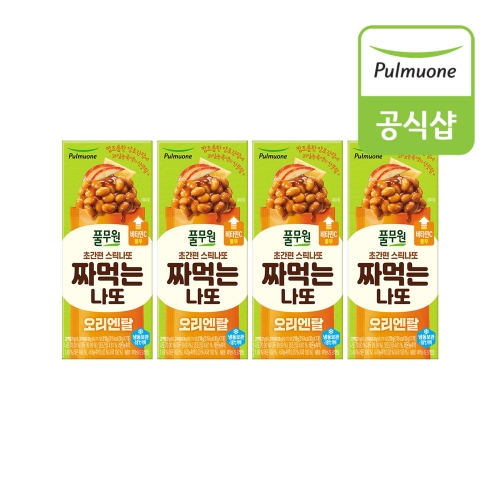 풀무원 짜먹는나또 오리엔탈 210g(30gx7입) (4개)_이미지