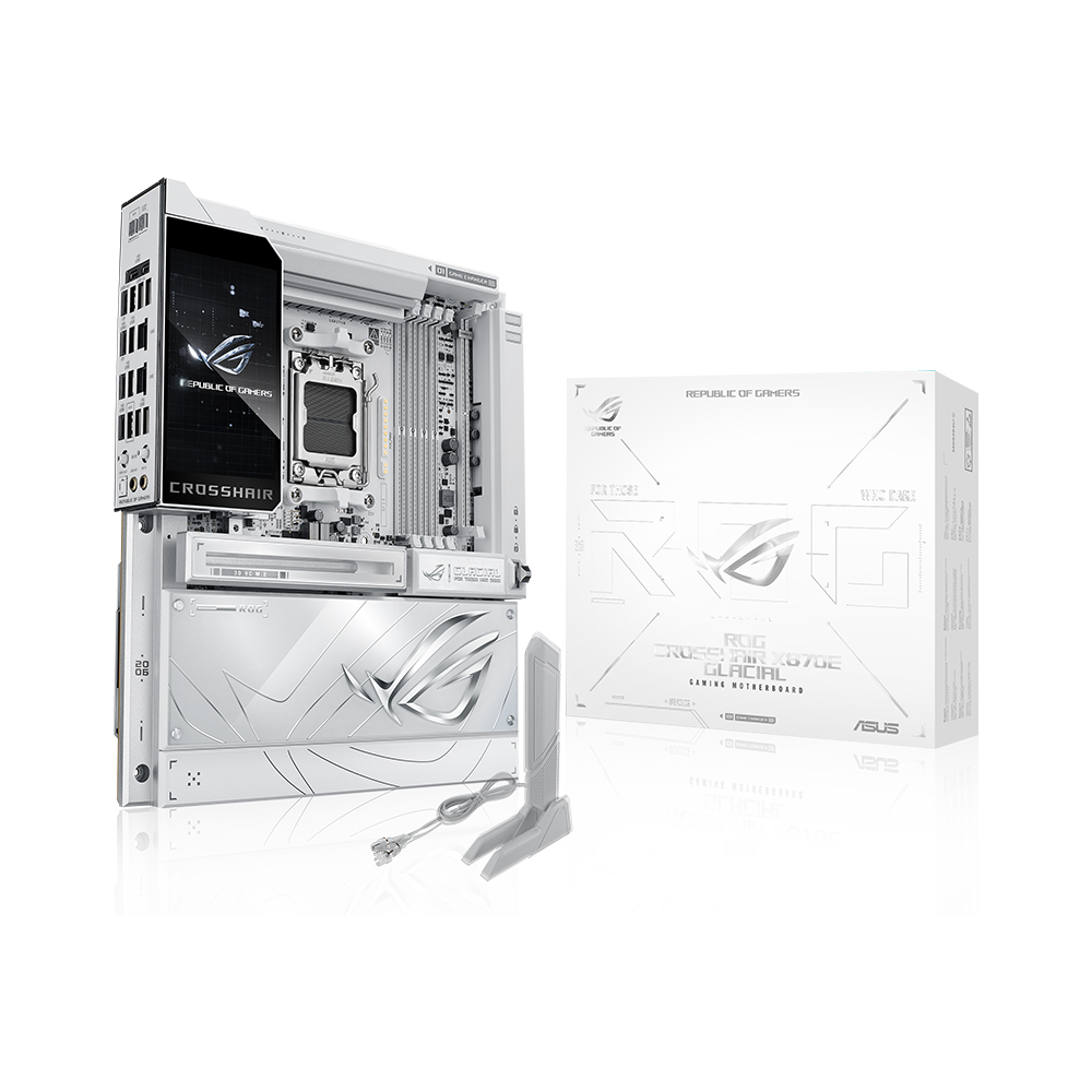 ASUS ROG CROSSHAIR X870E GLACIAL 대원씨티에스_이미지