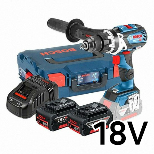 보쉬 GSR 18V-85 C (4.0Ah, 배터리 2개)_이미지