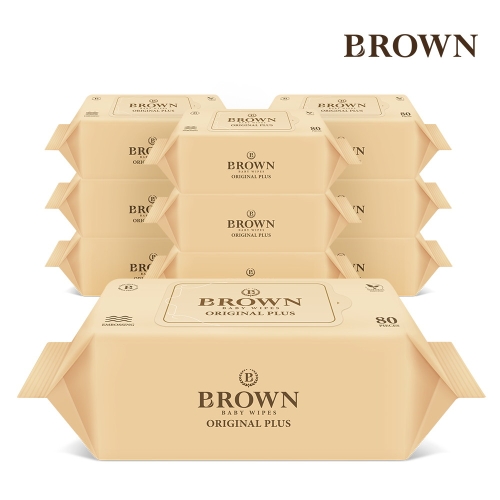 오리지널 플러스 물티슈 리필형 80매