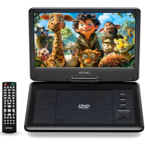 OTIC 12인치 블루투스 휴대용 DVD 플레이어