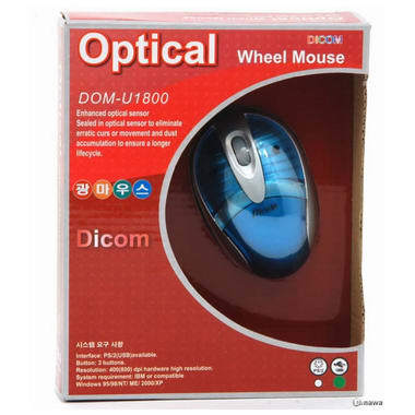 정현씨앤씨 디콤 Optical DOM-U1800 미니블루_이미지
