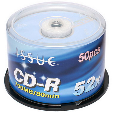 이슈 CD-R 700MB 52x 케익 50장_이미지